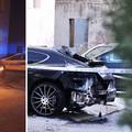 Požar u Splitu: Luksuzni Porsche Panamera gorio na parkingu