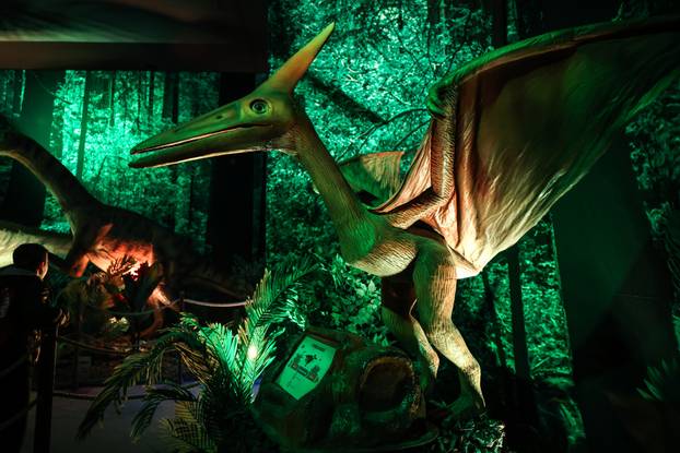 Zagreb: Izložba Invazija dinosaura na Zagrebačkom velesajmu