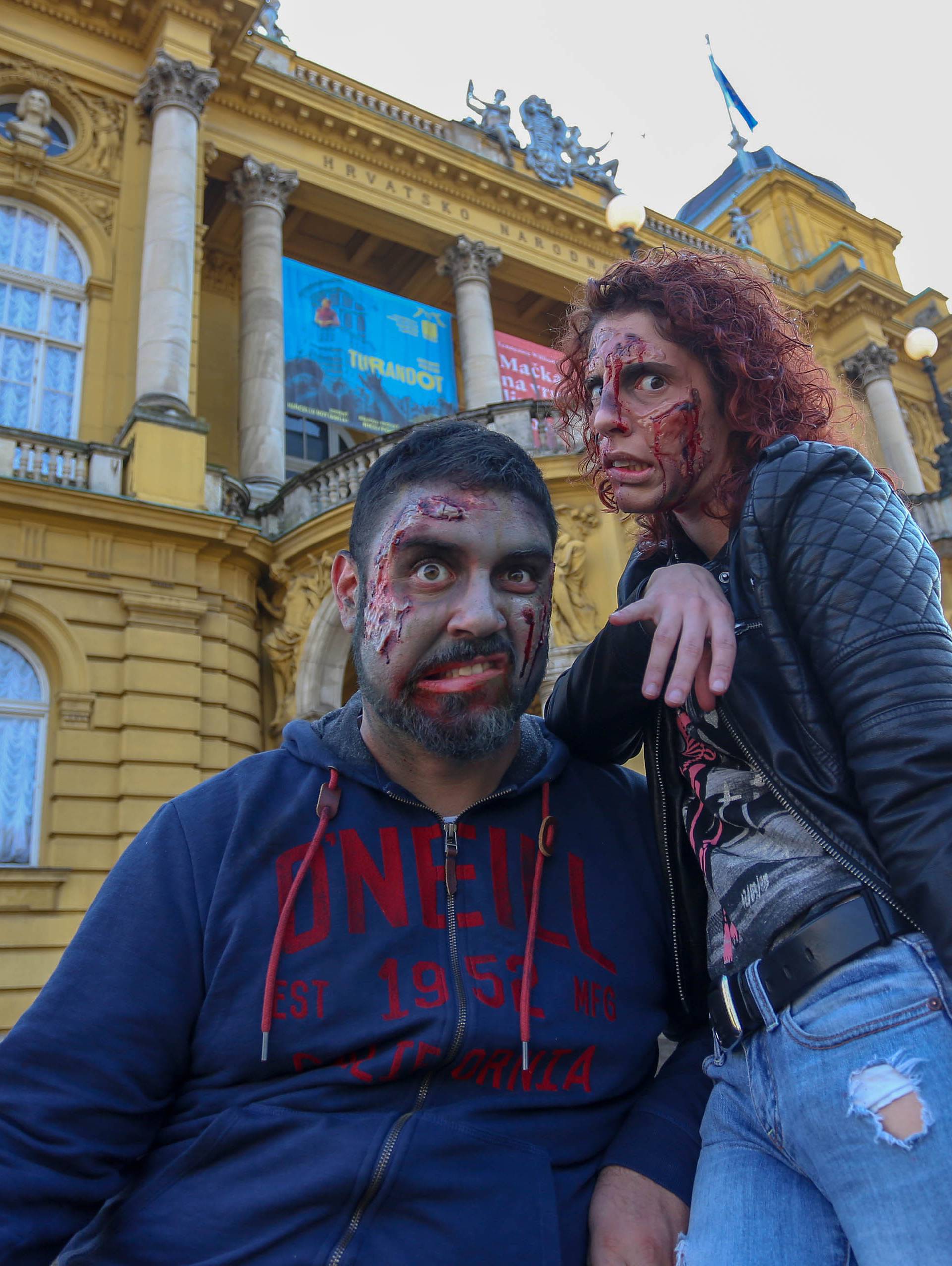 U Zagrebu odrÅ¾an 1. Zombie walk