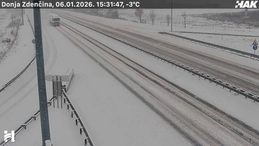 UŽIVO Zbog mećave i vjetra potpuno je zatvorena dionica autoceste A1! Oglasio se HAK