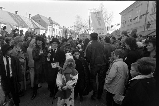 Samoborski fašnik, 9.2.1990.