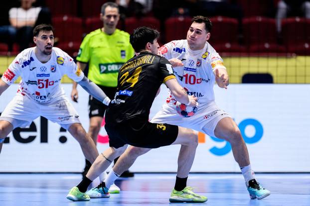 Malmö: EHF Europsko rukometno prvenstvo 2026., Hrvatska - Gruzija