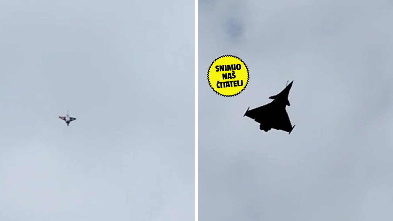 VIDEO Spektakularna snimka Rafalea iznad Zagreba: 'Kako nisko ide! Pogledajte što radi!'