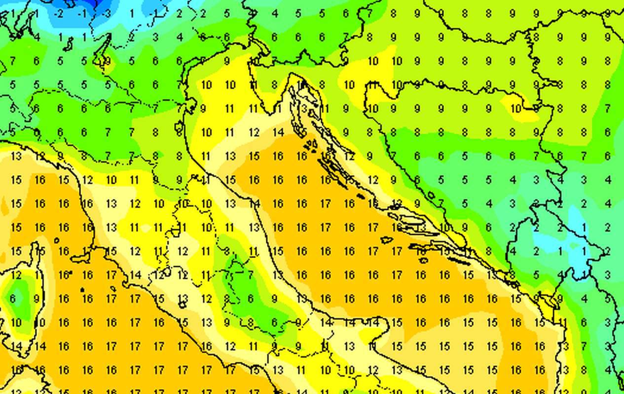 To je to od zime?! Danas -9°C, a idući tjedan idemo i do 18°C!