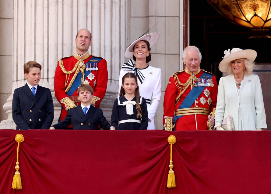 Trooping the Colour parade to honour Britain's King Charles on his official birthday, in London