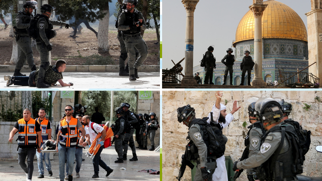 Stotine ozlijeđenih  Palestinaca u novim sukobima s izraelskom policijom na Platou džamija