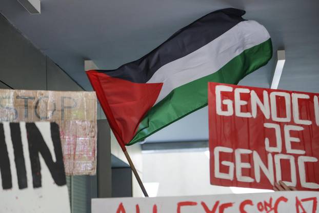 Zagreb: Prosvjed studenata zbog posjeta Idda Netanyahua