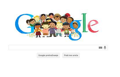 Google obilježio Međunarodni dan djeteta na svojoj stranici