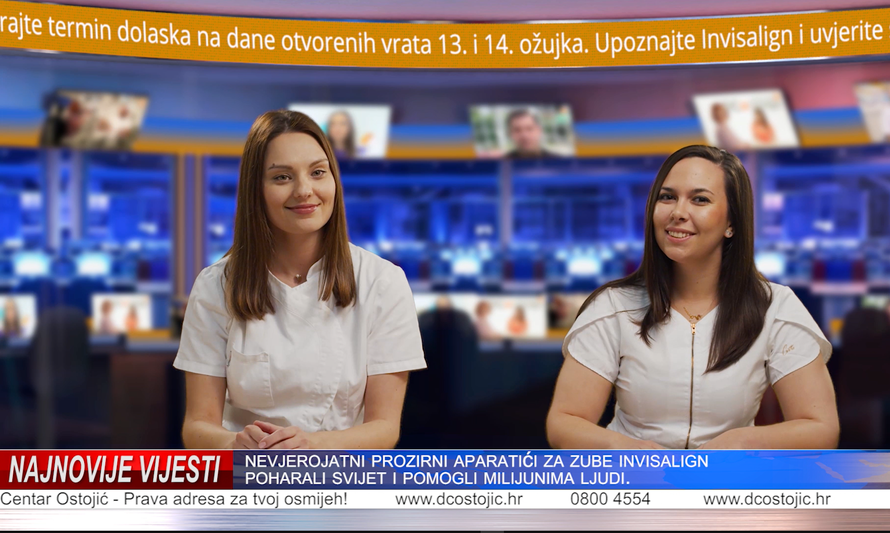 Nevjerojatan prozirni aparatić za zube - Invisalign®