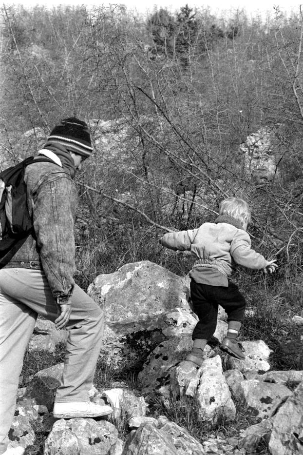 Podbrdo, mjesto ukazanja Gospe u Međugorju, 27.1.1991.