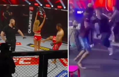 VIDEO Sramotno: MMA borac udario djevojku po stražnjici uoči meča. Uskoro je požalio