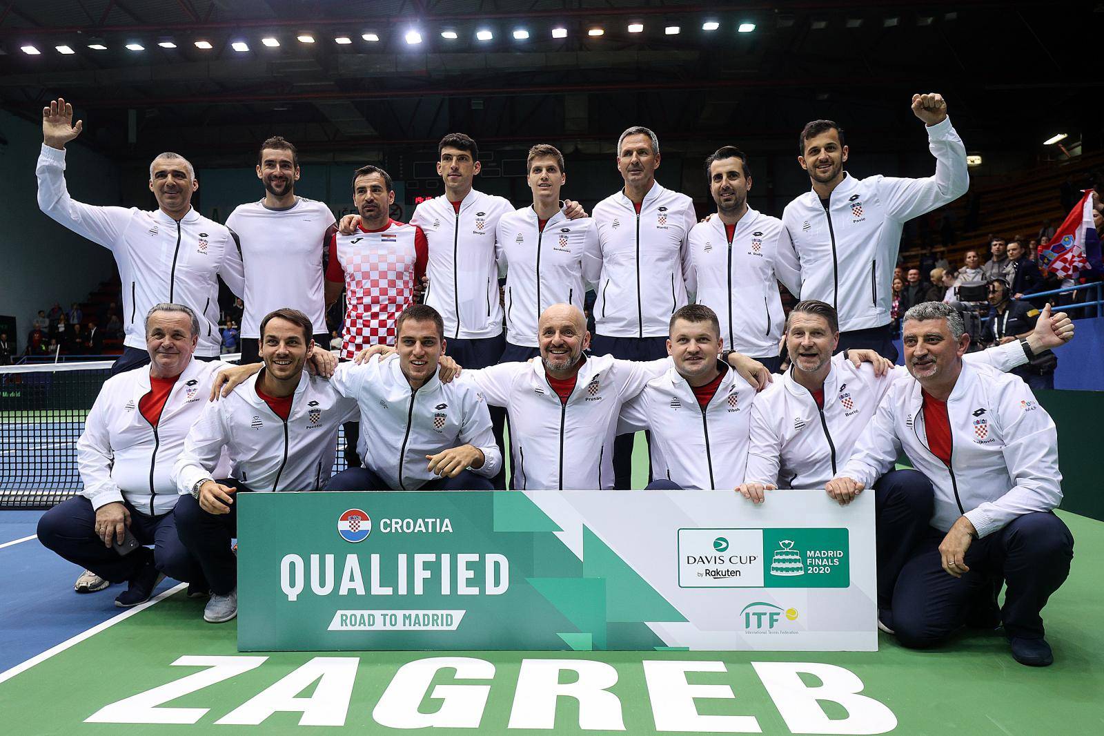 Zagreb: Kvalifikacije Davis Cupa, Hrvatska - Indija, Marin Čilić - Sumit Nagal