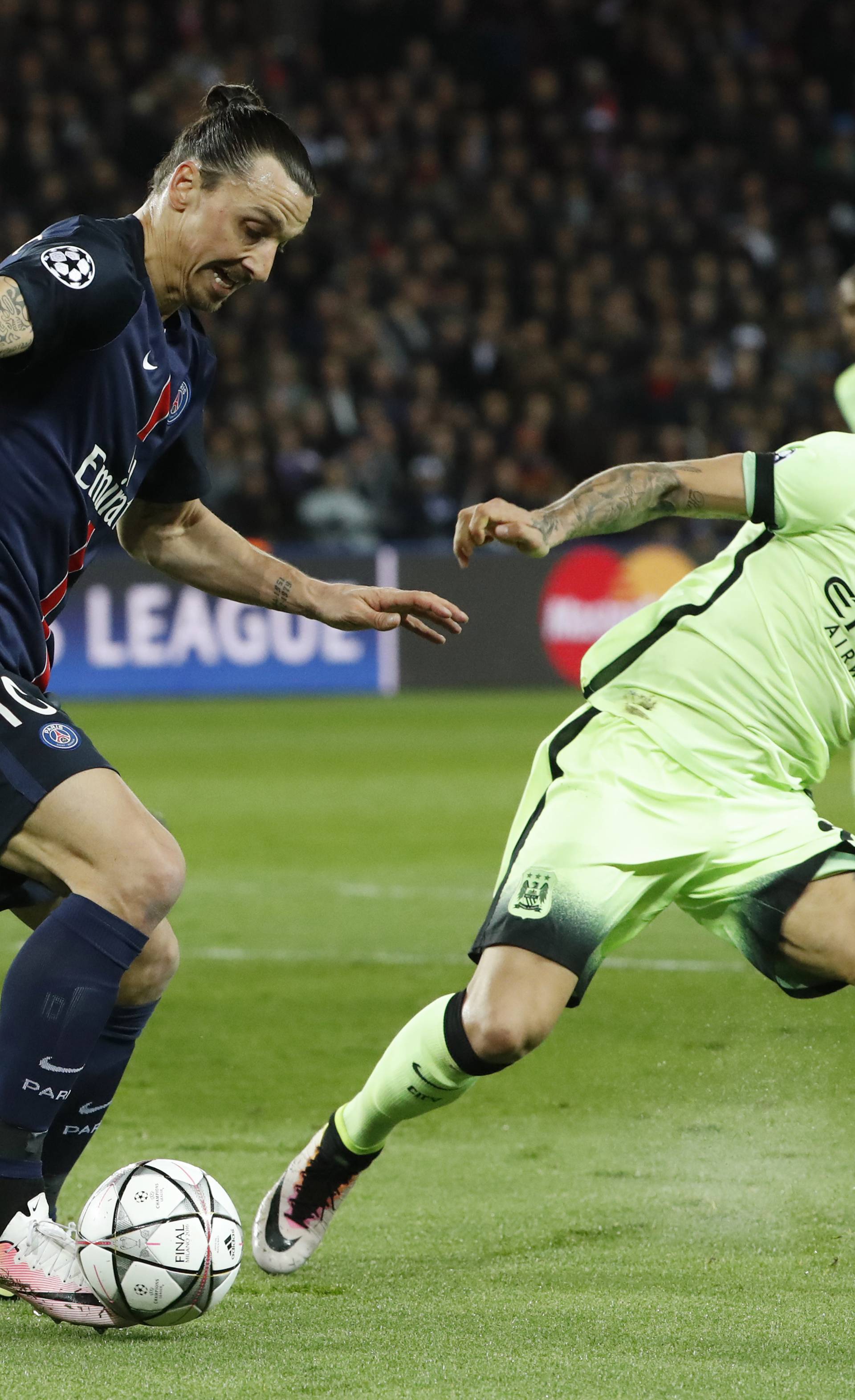 Paris St Germain v Manchester City - UEFA Champions League Quarter Final First Leg