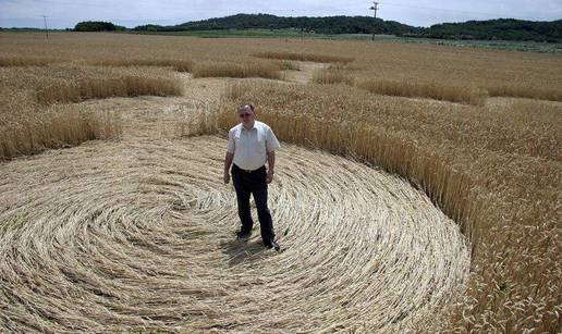 Krugovi u žitu pojavili se na Crkvinu imanju