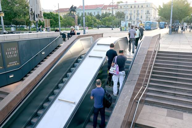 Zagreb: Pokretne stepenice kod Importane centra ponovno rade