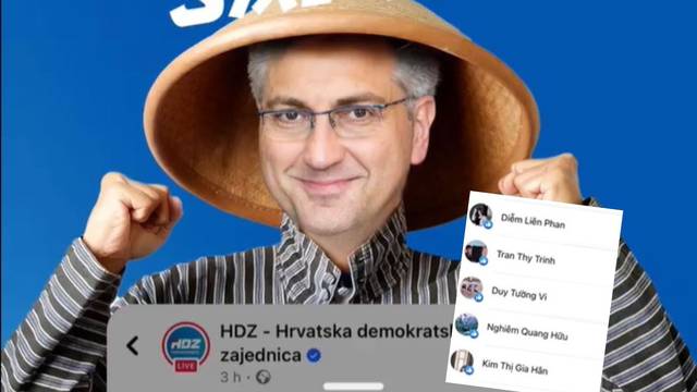 SDP se narugao HDZ-ovcima zbog lajkova iz Vijetnama: 'HDZ botovi stvarno nemaju granice'