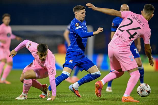 Zagreb: UEFA Europska liga, grupna faza, 4. kolo, GNK Dinamo - Celta Vigo