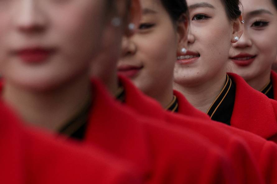 China's NPC opening session at the Great Hall of the People, in Beijing