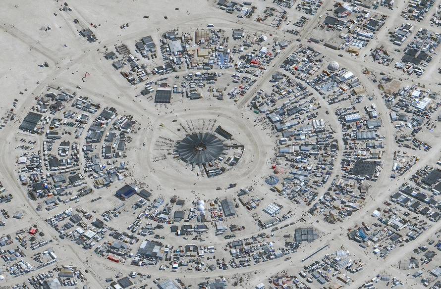 2023 Burning Man festival in Nevada