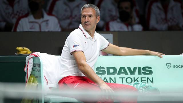 Finale Davis Cupa između Hrvatske i Rusije , prvi meč: Borna Gojo - Andrej Rubljov