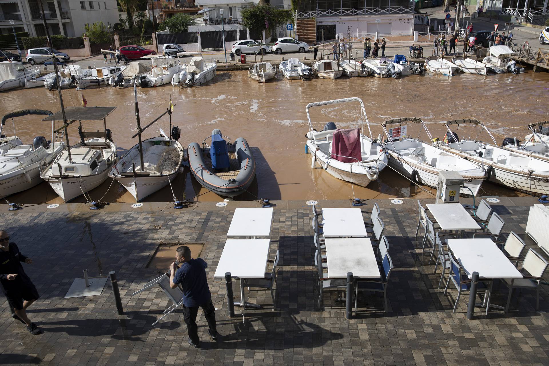 Flooding on Mallorca