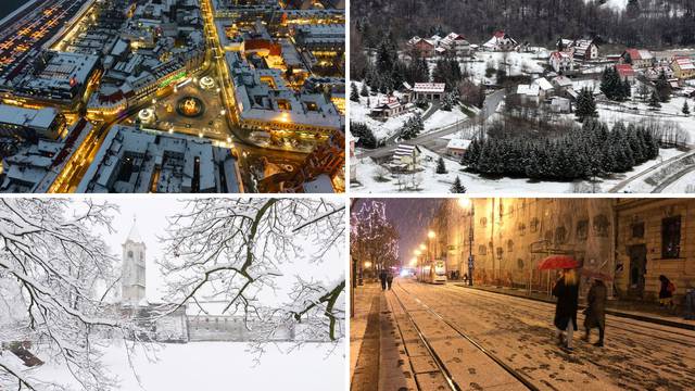 Gdje i kad u Hrvatsku stiže snijeg: Ovog vikenda brojni naši gradovi imat će snježni pokrivač