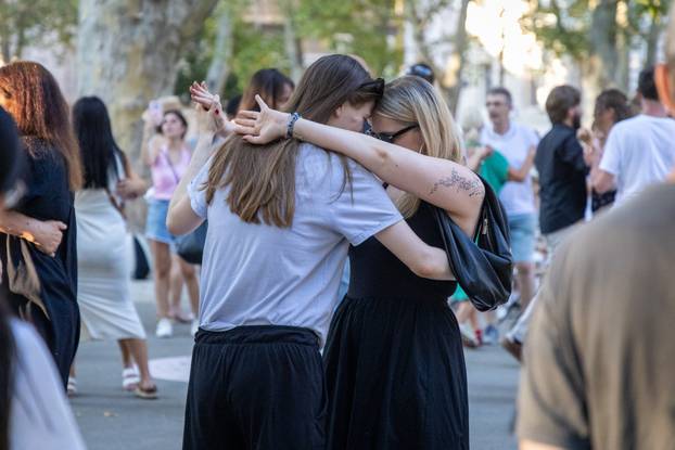 Zagreb: Tango na zrinjevackom plesnjaku