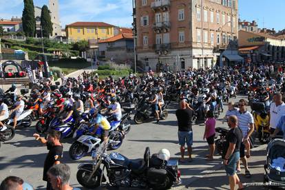 Defile tisuće motorista na Croatia Bike Weeku u Puli