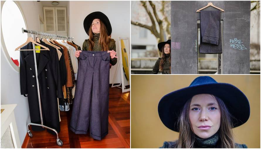 Dizajnerica Lana radi traperice po mjeri: 'Pri izradi pazim na materijal od kojih ih izrađujem'