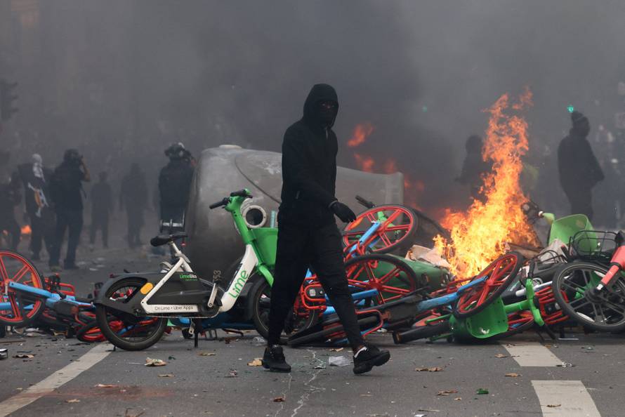 FILE PHOTO: Nationwide protests in France against the cost of living