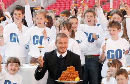 David Beckham: Jedite smrznutu ribu, zdrava je