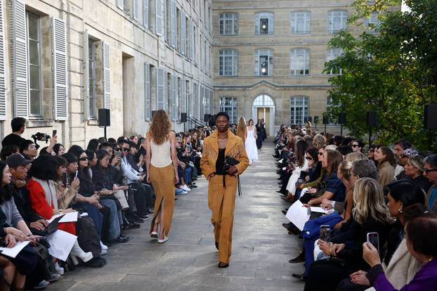 Gabriela Hearst Womenswear Spring/Summer 2026 collection during Paris Fashion Week