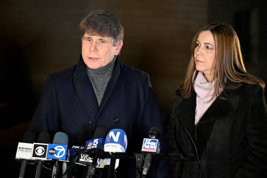 Trump pardons former Illinois Governor Blagojevich