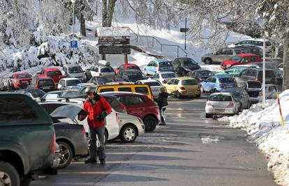 Plaćanje parkinga na Sljemenu: Park razmišlja o dnevnoj karti