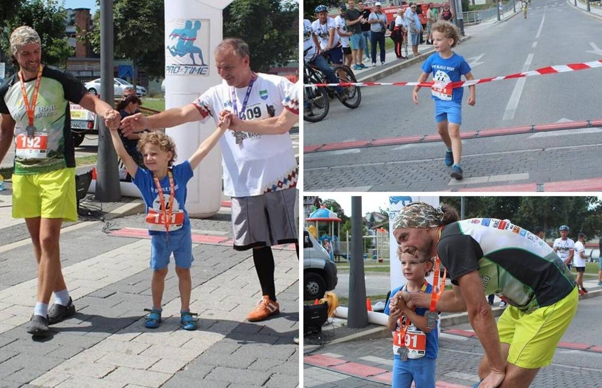 Tek mu je šest, a već je istrčao polumaraton! 'Ma mogu i brže'