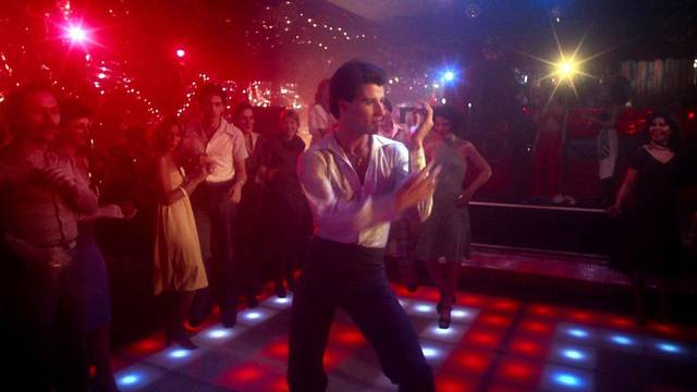 John Travolta Saturday Night Fever movie disco floor  sold