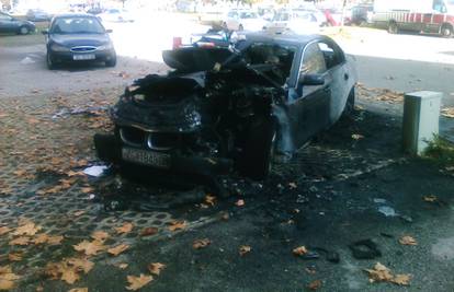 Zagreb: U Španskom zapalili BMW, gorjela su još dva auta