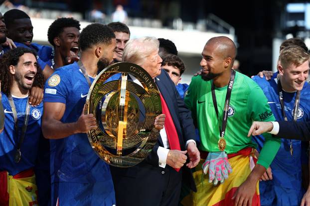 U.S. President Trump attends FIFA Club World Cup final