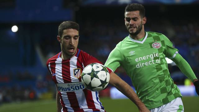 Football Soccer - Atletico Madrid v PSV Eindhoven - UEFA Champions League group stage