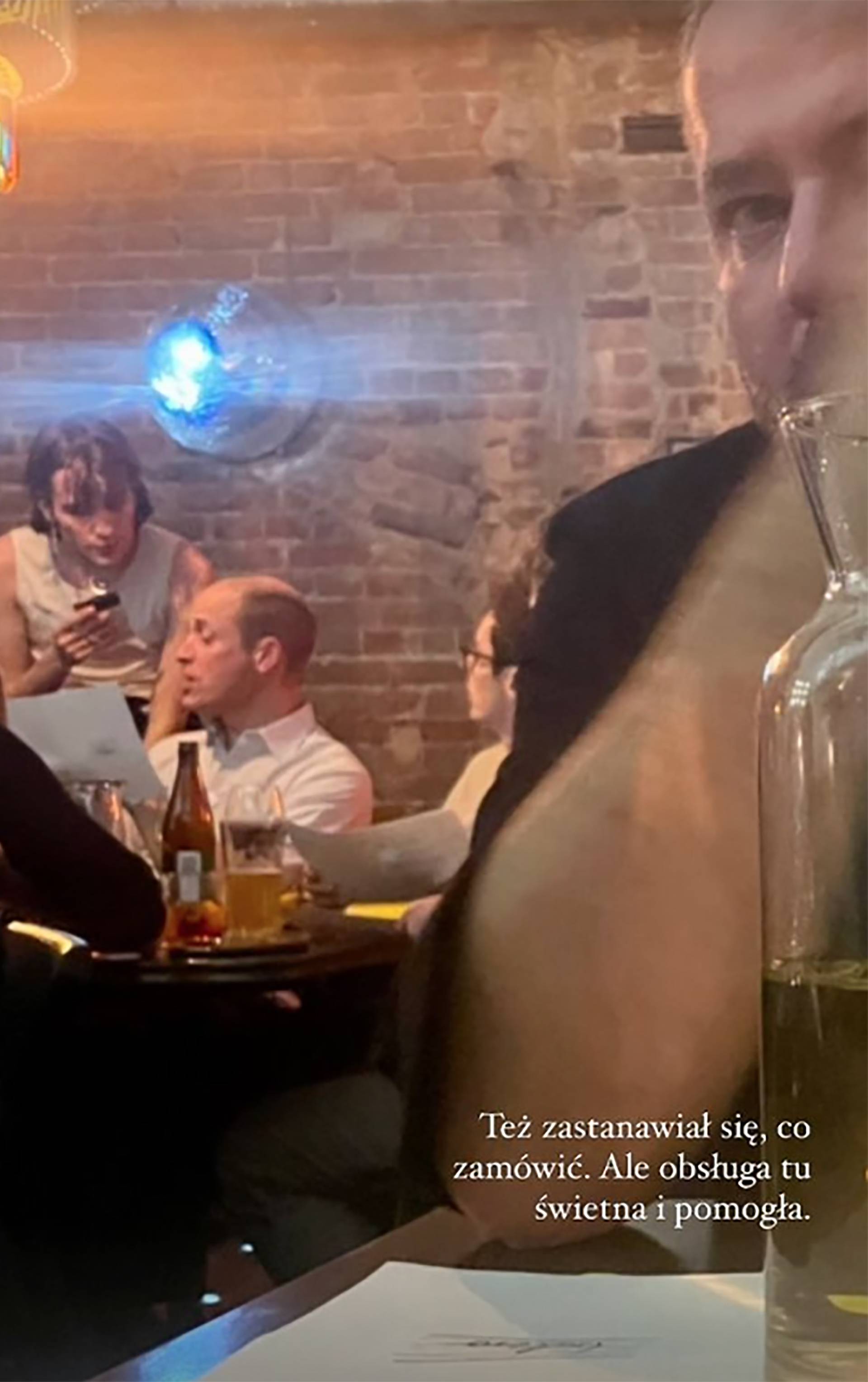 Princ William u gej restoranu u Poljskoj: 'Bila je to odlična noć'