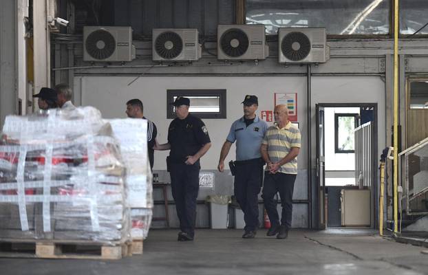 Zagreb: Privođenje  uhićenih u Hrvatskim šumama u akciji USKOK-a