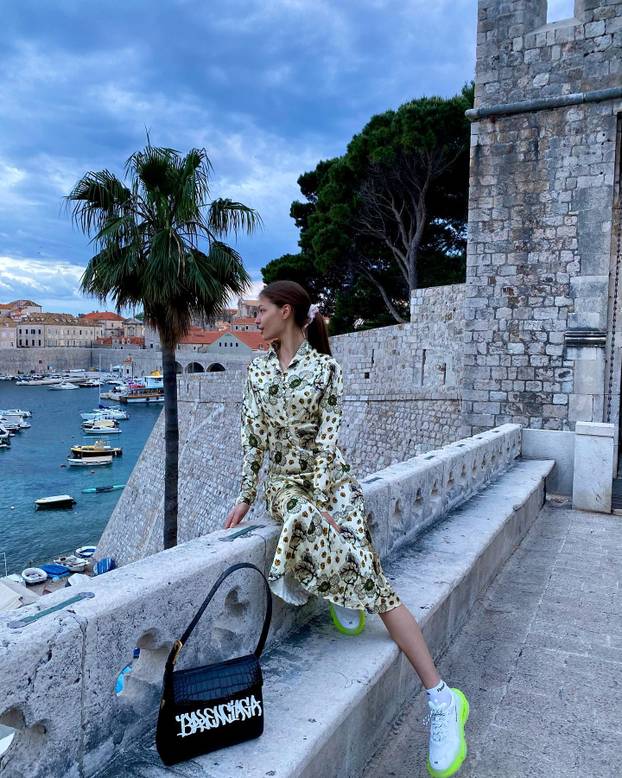 FOTO 'Trogirska Heidi Klum' na Poljudu: Voli Hajduk i brze aute, a zavidi joj i Victoria Beckham