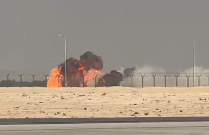 Drama u Dubaiju: Indijski vojni avion srušio se na air showu