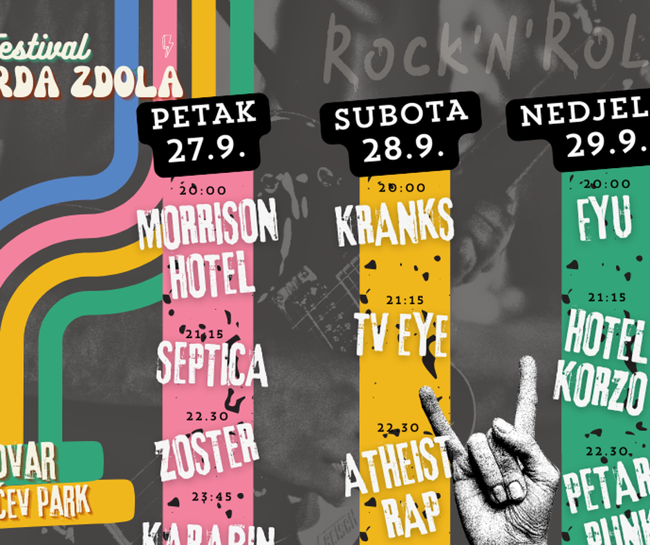 Zbrda Zdola Rock Festival: Ovog vikenda Bjelovar postaje epicentar rock’n’rolla!