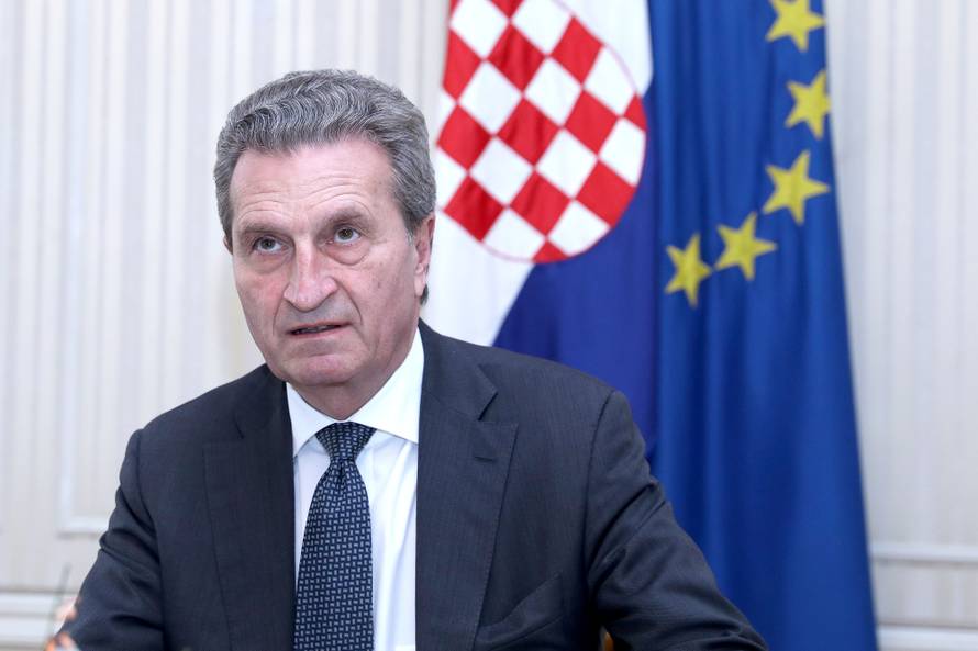 Oettinger izrazio razumijevanje za zastoj reformi u Hrvatskoj