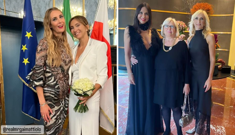 Udala se Iva Majoli: Vjenčanica je imala prorez na nozi, a mama i sestra su pozirale s Kotromanić