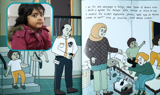 'Ova slikovnica posvećena je Madini (5), djevojčici koja je poginula blizu hrvatske granice'