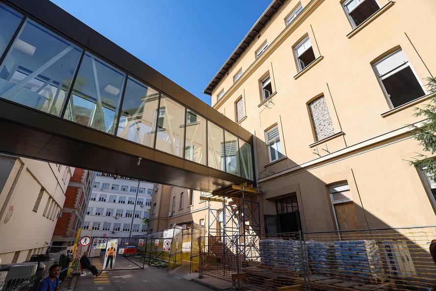 Zagreb: Građevinski radovi na KBC Sestre milosrdnice 