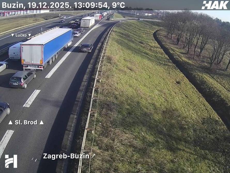 Kaos na zagrebačkoj obilaznici: Sudar dva auta, kolona 11 km!