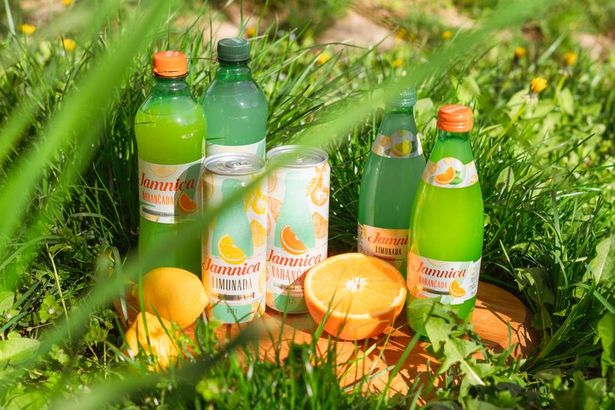Jamnica limunada i Jamnica narančada novo gazirano osvježenje koje pršti od okusa